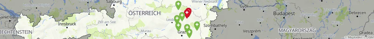 Map view for Pharmacies emergency services nearby Rettenegg (Weiz, Steiermark)